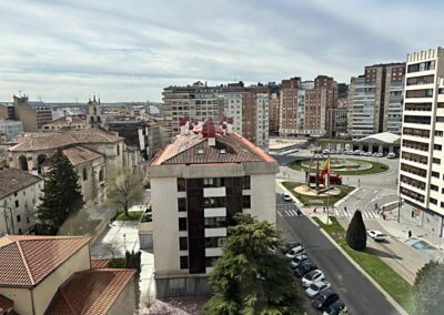 Vistas a la Plaza España de Burgos
