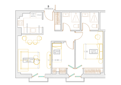 Plaza Mayor II - Moneda 1B